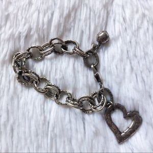 Brighton Pebble Heart Bracelet